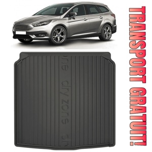 Ford Focus IV din 09.2018 - Prezent Combi Portbagaj Inferior *1, Tavita Pentru Portbagaj Lux Premium Dedicata,