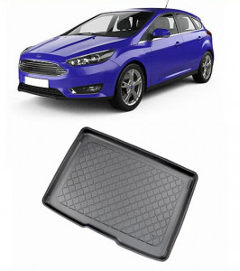 Ford Focus IV Mhev Hatchback din 07.2020 - Prezent, Tavita Pentru Portbagaj Lux Premium Dedicata, Portbagaj Superior *2 accesorii pentru autoturismul tau - masina v190459