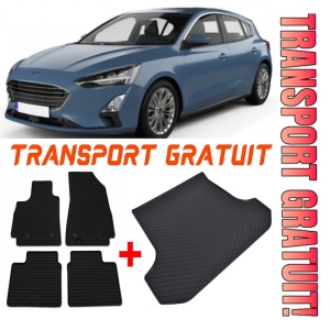 Ford Focus Set Covorase + tavita portbagaj auto Ford Focus II fabricatie 2004 - 02.2011, caroserie combi
