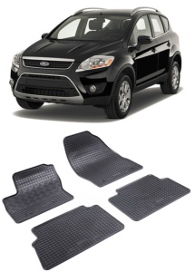 Ford Kuga I, Suv, fabricat din 02.2008 - 01.2013, set covorase auto dedicate, din cauciuc 100% Premium v6329