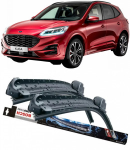 Ford Kuga II Set 2 stergatoare parbriz Bosch Bosch Aerotwin 70 cm/70 cm compatibile cu Ford Kuga II (Dm2) din 2016-2019 (70 cm / 70 cm) accesorii pentru autoturismul tau - masina v123660
