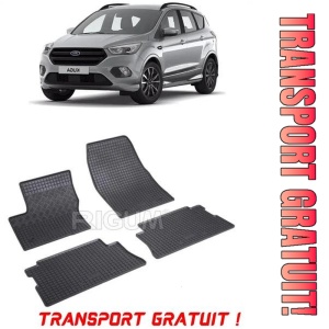 Ford Kuga II, Suv, fabricat din 02.2013 - 03.2020, set covorase auto dedicate, din cauciuc 100% Premium - Transport Gratuit