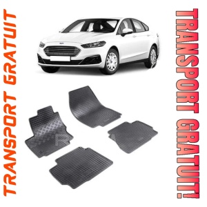 Ford Mondeo IV, Hatchback, fabricat din 09.2007 - 12.2014, set covorase auto dedicate, din cauciuc 100% Premium
