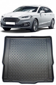 Ford Mondeo V Combi din 01.2015 - Prezent, Tavita Pentru Portbagaj Lux Premium Dedicata, Roata Rezerva Ingusta / Kit Reparatie *1 accesorii pentru autoturismul tau - masina v202087