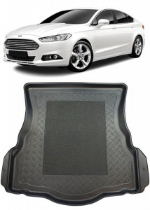 Ford Mondeo V Hatchback din 01.2015 - Prezent, Tavita Pentru Portbagaj Lux Premium Dedicata, Roata Rezerva Ingusta / Kit Reparatie *2 accesorii pentru autoturismul tau - masina v198454
