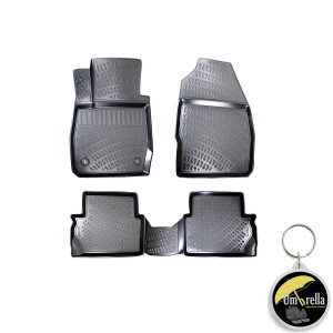 Ford Puma 2019- Set 4 covorase auto din cauciuc tip tavita premium line 3D accesorii pentru autoturismul tau - masina v242344