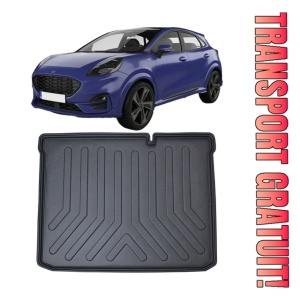 Ford Puma (Cu Podea Joasa) 2019-2025 Tavita cauciuc pentru protectie portbagaj dedicata pentru Ford Puma Transport Gratuit