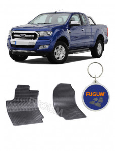 Ford Ranger, Pick-Up, fabricat din 2012 - 11.2015, 2 Locuri, set covorase auto dedicate, din cauciuc 100% Premium accesorii pentru autoturismul tau - masina v159721