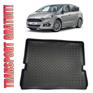 Ford S-Max I Van din 05.2006 - 08.2015 7 Locuri (Randul 3 Nefolosit). *1, Tavita Pentru Portbagaj Lux Premium Dedicata,