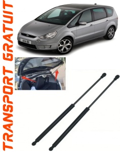 Ford S-Max Set 2 amortizoare pentru portbagaj / haion Krosno compatibil cu Ford S-Max Hatchback fabricat intre 2006-2014 accesorii pentru autoturismul tau - masina v89263
