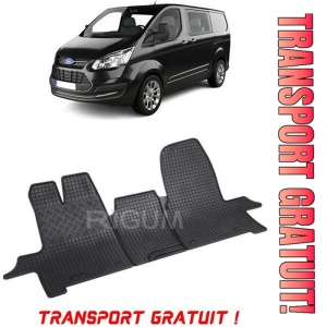 Ford Tourneo Custom, Van, fabricat din 01.2013 - Prezent, 2 Locuri, set covorase auto dedicate, din cauciuc 100% Premium - Transport Gratuit