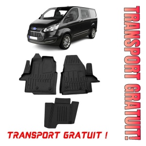 Ford Transit Custom (2012-2023) Set covorase auto cauciuc G.Modern Line 3D transport gratuit