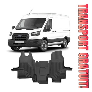 Ford Transit Din 2000 - 2014, Van , Set Covorase Auto Tip Tavita Premium 3D, din cauciuc