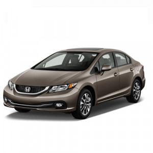 Honda CIVIc IX Din 03.2012 - 02.2017, Hatchback , Set Covorase Auto Tip Tavita Premium 3D, din cauciuc accesorii pentru autoturismul tau - masina v162675
