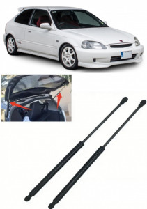 Honda Civic VI Set 2 amortizoare pentru portbagaj Krosno compatibil cu Honda Civic VI Hatchback fabricat intre 1998-2001 accesorii pentru autoturismul tau - masina v86085