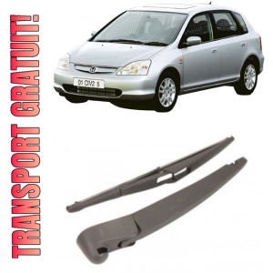 Honda Civic VII Brat stergator pentru luneta spate cu lamela 315 mm, compatibil cu Honda Civic VII Hatchback fabricat intre 2001-2005, calitate extra