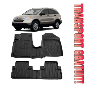 Honda Cr-V III (2006-2012) Set covorase auto cauciuc G.Modern Line 3D