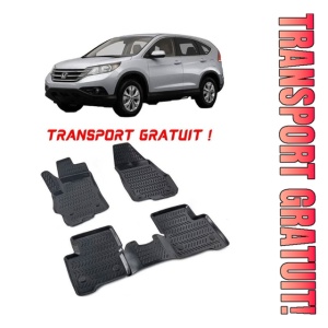 Honda Cr-V IV 2011-2016 Set 4 covorase auto din cauciuc tip tavita premium line 3D - Transport Gratuit!