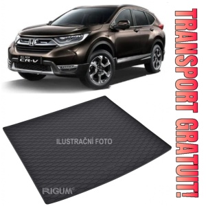 Honda CR-V Tavita pentru portbagaj din cauciuc, compatibila Honda CR-V IV fabricatie 10.2012 - 09.2018, caroserie suv