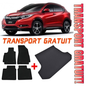 Honda HR-V Set Covorase + tavita portbagaj auto Honda HR-V II fabricatie 09.2015 - 08.2021, caroserie suv