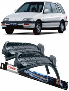 Honda Shuttle Set 2 stergatoare parbriz Bosch Bosch Aerotwin compatibile cu Honda Shuttle 1994-2004 (55 cm / 55 cm) accesorii pentru autoturismul tau - masina v129457
