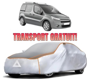 Husa Prelata Antigrindina Auto CITROEN BERLINGO MULTISPACE (B9) din 2008-2021, Protectie auto contra intemperiilor la grindina, Waterproof, 4x Stickere auto CITROEN