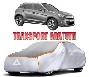 Husa Prelata Antigrindina Auto CITROEN C4 AIRCROSS din 2012, Protectie auto contra intemperiilor la grindina, Waterproof, 4x Stickere auto CITROEN