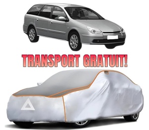 Husa Prelata Antigrindina Auto CITROEN C5 II Break (RE_) din 2004-2008, Protectie auto contra intemperiilor la grindina, Waterproof, 4x Stickere auto CITROEN