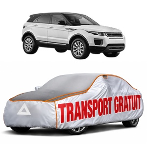 Husa Prelata Antigrindina Auto LAND ROVER RANGE ROVER EVOQUE (L551) din 2018-2020, Protectie auto contra intemperiilor la grindina, Waterproof, 4x Stickere auto LAND ROVER