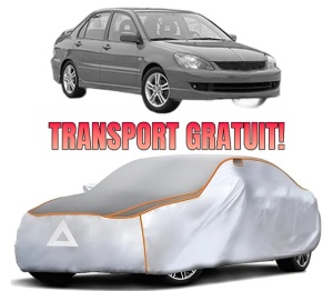 Husa Prelata Antigrindina Auto MITSUBISHI LANCER VII (CS_A, CT_A) din 2000-2013, Protectie auto contra intemperiilor la grindina, Waterproof, 4x Stickere auto MITSUBISHI