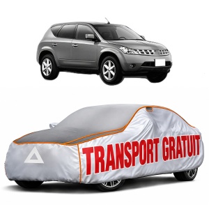 Husa Prelata Antigrindina Auto NISSAN MURANO I (Z50) din 2003-2008, Protectie auto contra intemperiilor la grindina, Waterproof, 4x Stickere auto NISSAN