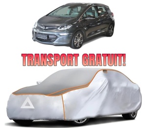 Husa Prelata Antigrindina Auto OPEL AMPERA-E (F17) din 2017-2019, Protectie auto contra intemperiilor la grindina, Waterproof, 4x Stickere auto OPEL