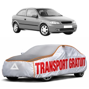 Husa Prelata Antigrindina Auto OPEL ASTRA G Hatchback (T98) din 1998-2009, Protectie auto contra intemperiilor la grindina, Waterproof, 4x Stickere auto OPEL