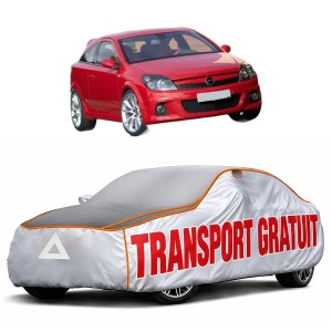 Husa Prelata Antigrindina Auto OPEL ASTRA H GTC (A04) din 2005-2010, Protectie auto contra intemperiilor la grindina, Waterproof, 4x Stickere auto OPEL