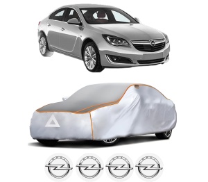 Husa Prelata Antigrindina Auto OPEL INSIGNIA A (G09) din 2008-2017, Protectie auto contra intemperiilor la grindina, Waterproof, 4x Stickere auto OPEL - Img 2