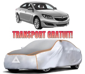 Husa Prelata Antigrindina Auto OPEL INSIGNIA A (G09) din 2008-2017, Protectie auto contra intemperiilor la grindina, Waterproof, 4x Stickere auto OPEL