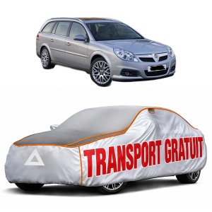Husa Prelata Antigrindina Auto OPEL VECTRA C Estate (Z02) din 2003-2009, Protectie auto contra intemperiilor la grindina, Waterproof, 4x Stickere auto OPEL