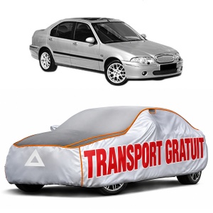 Husa Prelata Antigrindina Auto ROVER 45 I Saloon (RT) din 2000-2005, Protectie auto contra intemperiilor la grindina, Waterproof, 4x Stickere auto ROVER
