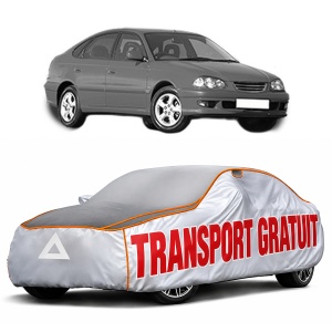 Husa Prelata Antigrindina Auto TOYOTA AVENSIS Liftback (_T22_) din 1997-2003, Protectie auto contra intemperiilor la grindina, Waterproof, 4x Stickere auto TOYOTA