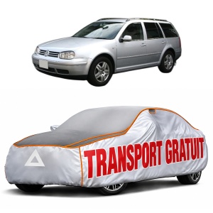 Husa Prelata Antigrindina Auto Volskwagen GOLF VAN IV Variant (1J5) din 1999-2006, Protectie auto contra intemperiilor la grindina, Waterproof, 4x Stickere auto Volskwagen