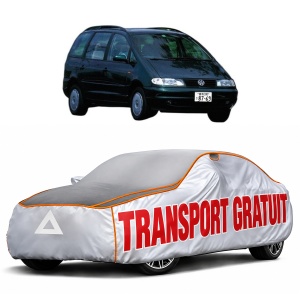 Husa Prelata Antigrindina Auto Volskwagen SHARAN VAN (7M_) din 1996-2010, Protectie auto contra intemperiilor la grindina, Waterproof, 4x Stickere auto Volskwagen