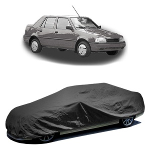 Husa prelata auto pentru DACIA NOVA 1996 - 2003, culoare negru, material textil impermeabil, rezistanta la intemperii praf UV, CARPASSION Husa Protectie - Img 2