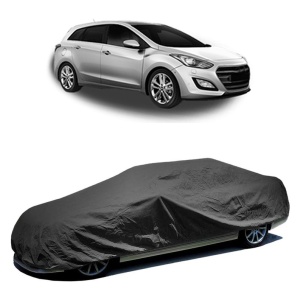 Husa prelata auto pentru HYUNDAI i30 Kombi Van (GDE, GD) 2015 - 2017, culoare negru, material textil impermeabil, rezistanta la intemperii praf UV, CARPASSION Husa Protectie - Img 2