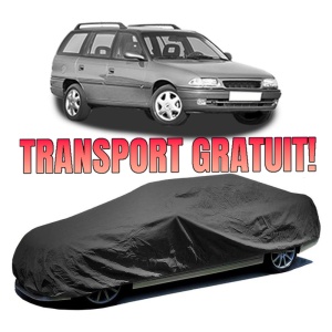 Husa prelata auto pentru OPEL ASTRA F CLASSIC Estate (T92) 1998 - 2005, culoare negru, material textil impermeabil, rezistanta la intemperii praf UV, CARPASSION Husa Protectie