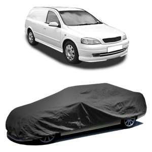 Husa prelata auto pentru OPEL ASTRA G Estate Van (F70) 1998 - 2005, culoare negru, material textil impermeabil, rezistanta la intemperii praf UV, CARPASSION Husa Protectie - Img 2