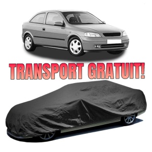 Husa prelata auto pentru OPEL ASTRA G Hatchback (T98) 1998 - 2009, culoare negru, material textil impermeabil, rezistanta la intemperii praf UV, CARPASSION Husa Protectie