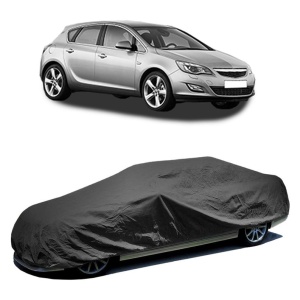 Husa prelata auto pentru OPEL ASTRA J (P10) 2009 - 2015, culoare negru, material textil impermeabil, rezistanta la intemperii praf UV, CARPASSION Husa Protectie - Img 2
