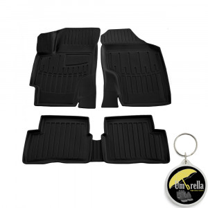 Hyundai Accent (Mc) (2006-2010) Set covorase auto cauciuc G.Modern Line 3D accesorii pentru autoturismul tau - masina v243872
