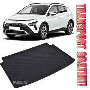 Hyundai Bayon Tavita pentru portbagaj din cauciuc, compatibila Hyundai Bayon fabricatie 05.2021 - prezent, caroserie suv, portbagaj inferior