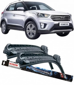 Hyundai Creta Set 2 stergatoare parbriz Bosch Bosch Aerotwin compatibile cu Hyundai Creta 2016-2021 (65 cm / 40 cm) accesorii pentru autoturismul tau - masina v134025